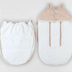 Noukie's Chancelière bébé Tender beige Mix et Match (jusqu'à 4-5 mois)