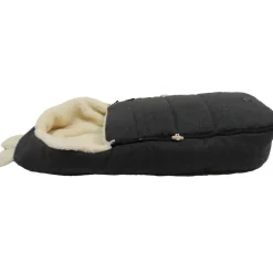 Discount Chancelière capuche souris en laine gris foncé (0-12 mois) Chancelière Cosy