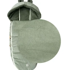 Chancelière d'hiver Hau Kea mineral green Chancelière Poussette