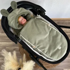 Chancelière d'hiver Hima mineral green Chancelière Poussette