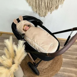 Best Chancelière d'hiver Hima sand shell Chancelière Poussette