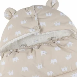 Noukie's Chancelière déperlante en sherpa beige