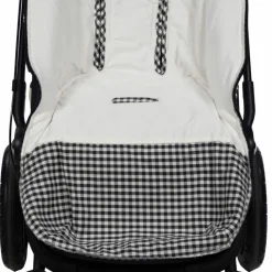 Clearance Chancelière Hiver I Love Vichy Noir Chancelière Poussette