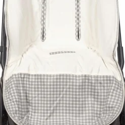 Walking Mum Chancelière hiver I Love Vichy Gris