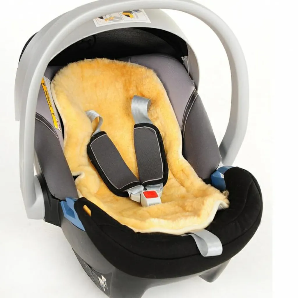 Discount Chancelière Little Sheepy noir - peau d'agneau amovible (0-24 mois) Chancelière Cosy