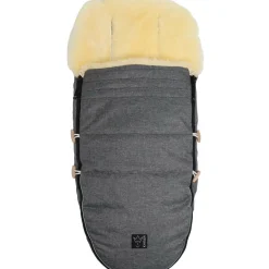 Clearance Chancelière Love The Nature medi gris anthracite (6-36 mois) Chancelière Poussette