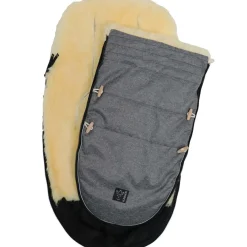 Clearance Chancelière Love The Nature medi gris anthracite (6-36 mois) Chancelière Poussette