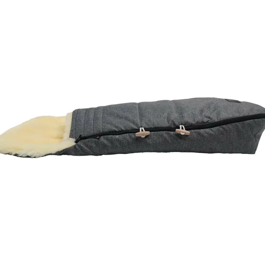 Clearance Chancelière Love The Nature medi gris anthracite (6-36 mois) Chancelière Poussette