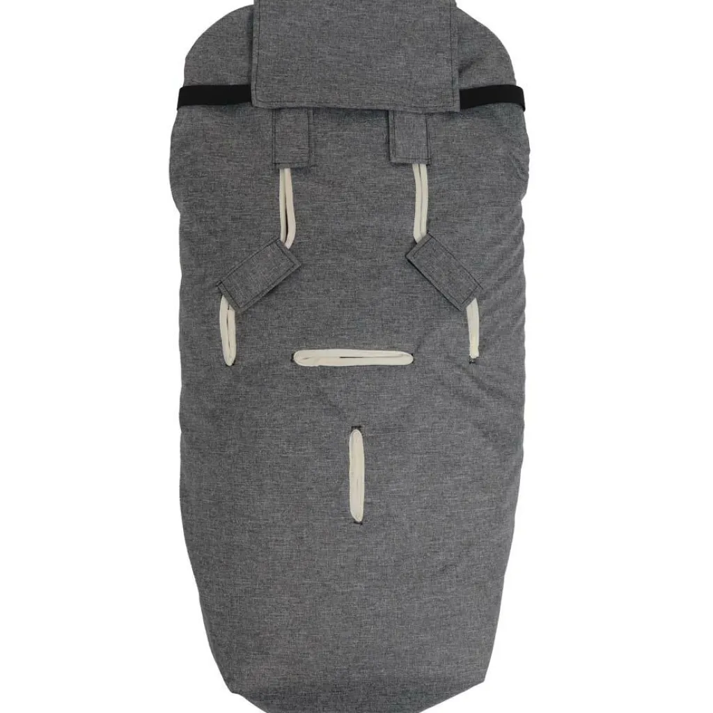 Clearance Chancelière Love The Nature medi gris anthracite (6-36 mois) Chancelière Poussette