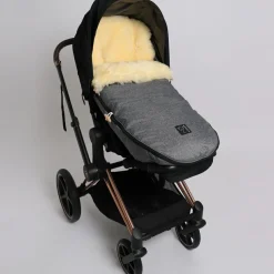 Clearance Chancelière Love The Nature medi gris anthracite (6-36 mois) Chancelière Poussette