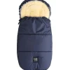 Kaiser Chancelière Lukky avec peau d'agneau navy (6-36 mois)