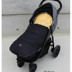 Kaiser Chancelière Lukky avec peau d'agneau navy (6-36 mois)