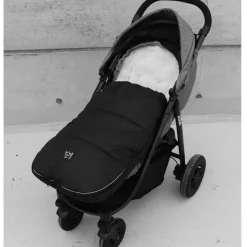 Kaiser Chancelière Lukky avec peau d'agneau navy (6-36 mois)