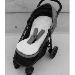 Kaiser Chancelière Lukky avec peau d'agneau navy (6-36 mois)