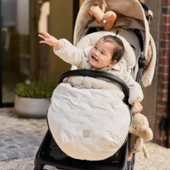 Jollein Chancelière pour poussette Embossed Sand (6-36 mois)