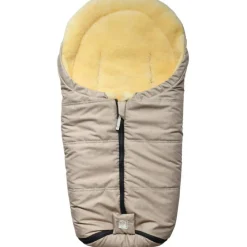 Kaiser Chancelière pour siège-auto bébé en peau d'agneau NAADJA gingembre