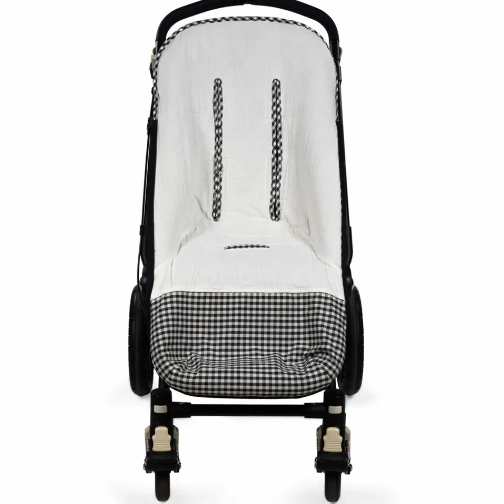 Walking Mum Chancelière Été I Love Vichy Noir