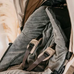 Kaiser Chancelière thermique pour poussette AKIKO kaki et camel