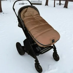 Outlet Chancelière thermique pour poussette AKIKO sand et camel Chancelière Poussette