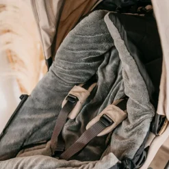 Outlet Chancelière thermique pour poussette AKIKO sand et camel Chancelière Poussette