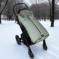 Kaiser Chancelière thermique pour poussette SANDY vert sauge et gris