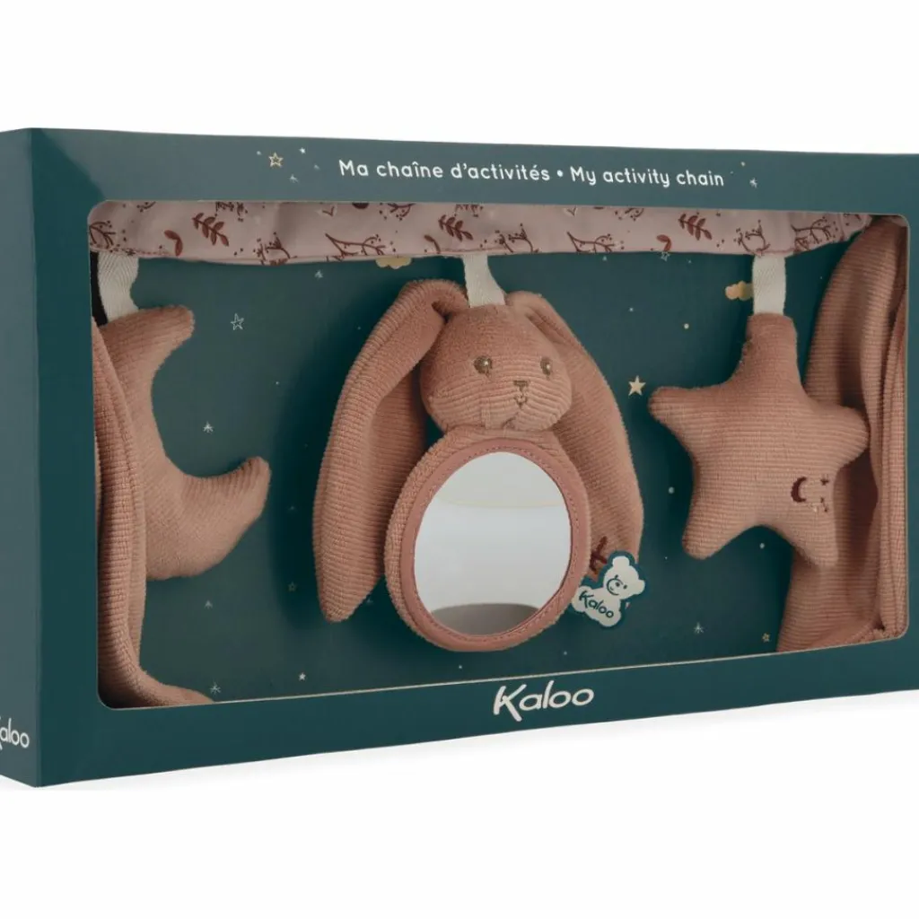 Outlet Chaîne d'activités Lapinoo Terracotta Jouet D'Activités À Suspendre