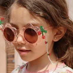 Clearance Chaîne de perles pour lunettes de soleil enfant Cherry Lunettes De Soleil
