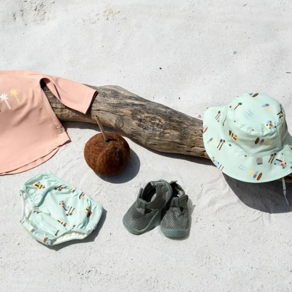 Sale Chapeau anti-UV Camper vert écume (07-18 mois) Chapeau / Casquette