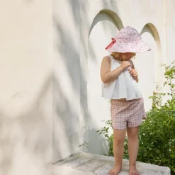 Online Chapeau anti-UV Embroidery Anglaise Pink (6-12 mois) Chapeau / Casquette