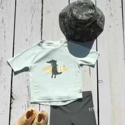 Sale Chapeau anti-UV Palmiers olive foncé (07-18 mois) Chapeau / Casquette