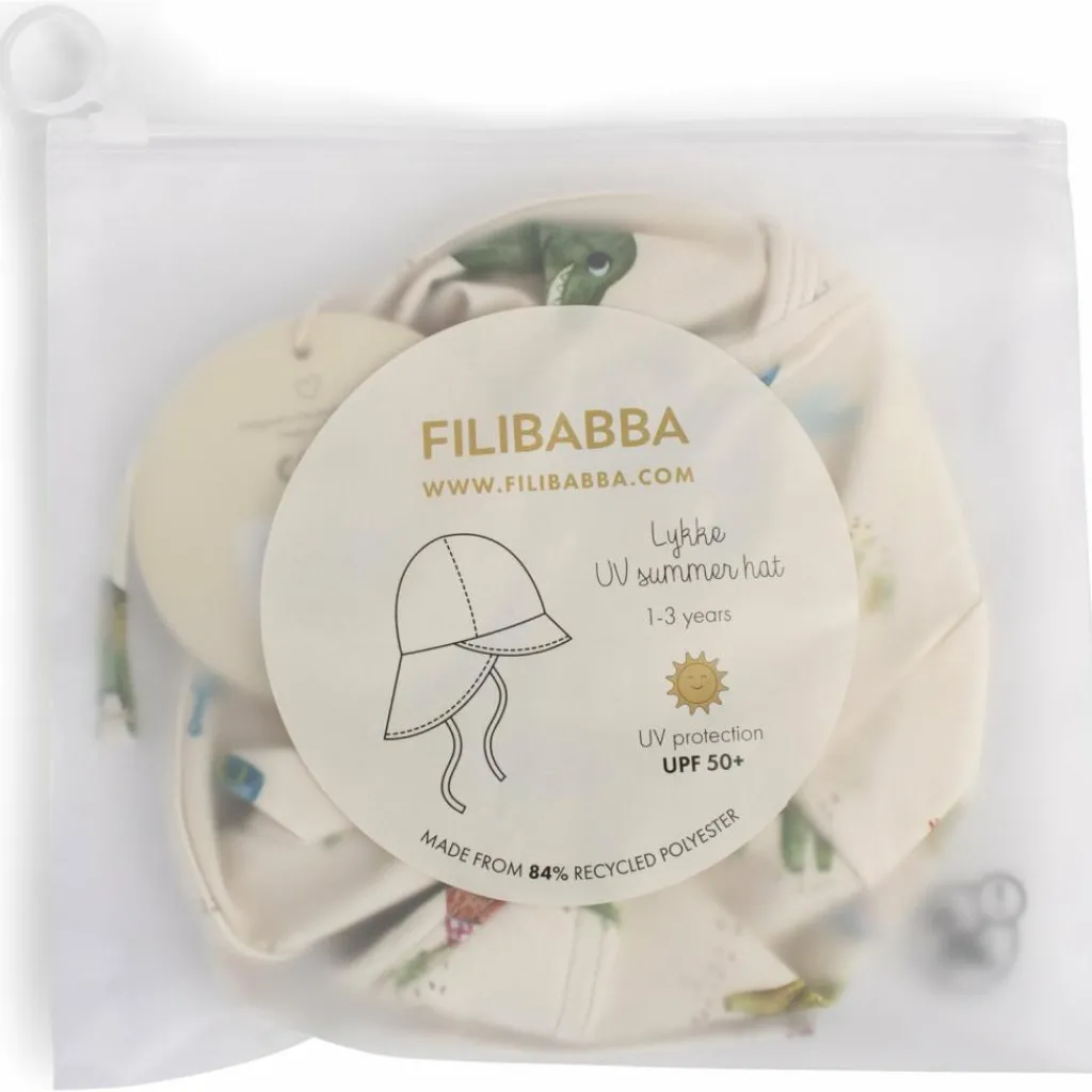 Filibabba Chapeau d'été anti-UV Dino Beach (1-3 ans)