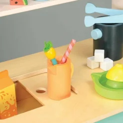 Tender Leaf Chariot bar à jus et cocktails en bois