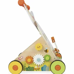 Janod Chariot de marche multi-activités Lapin Ferme