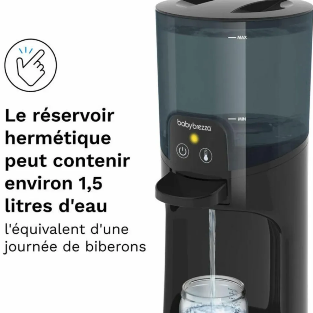 babybrezza Chauffe eau pour biberon Instant Warmer all black
