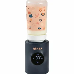 Béaba Chauffe-biberon Nomad Milk Night Blue + 3 adaptateurs