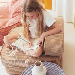 Wigiwama Chauffeuse Brown Sugar velours côtelé