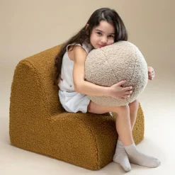 Sale Chauffeuse Cloud Maple molletonnée Fauteuil / Pouf