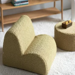 Best Chauffeuse Cloud Matcha molletonnée Fauteuil / Pouf