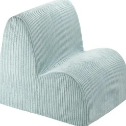 Outlet Chauffeuse Cloud Peppermint Green velours côtelé Fauteuil / Pouf