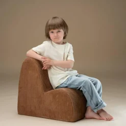 Wigiwama Chauffeuse Cloud Toffee velours côtelé