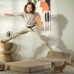 New Chauffeuse Flipster Biscuit molletonné Fauteuil / Pouf