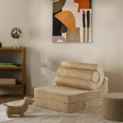 Wigiwama Chauffeuse Flipster Brown Sugar velours côtelé