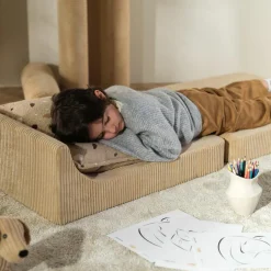 Wigiwama Chauffeuse Flipster Brown Sugar velours côtelé