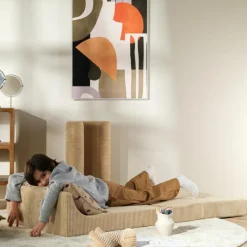 Wigiwama Chauffeuse Flipster Brown Sugar velours côtelé