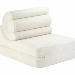 Wigiwama Chauffeuse Flipster Cream White molletonné