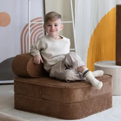 New Chauffeuse Toffee velours côtelé Fauteuil / Pouf