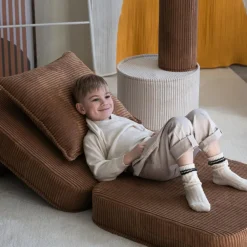 New Chauffeuse Toffee velours côtelé Fauteuil / Pouf