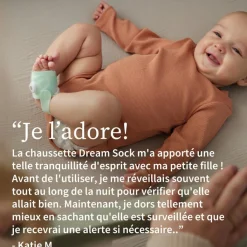 Owlet Chaussette connectée Dream Sock mint (0-18 mois) - Reconditionné