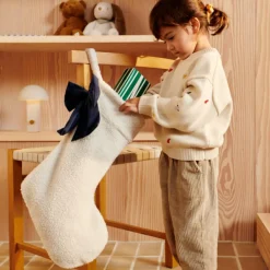 Discount Chaussette de Noël Eve Pile Chaussette De Noël