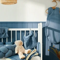 Online Chaussons avec ailes d'ange pierre bleue (0-6 mois) Chaussons